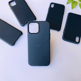MIDNIGHT BLUE LEATHER CASE